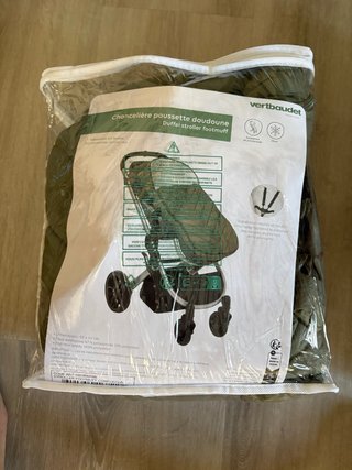 Saco invierno para carrito/ silla bebe. VERBAUDET.