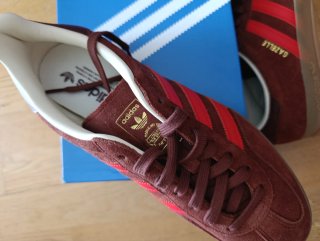 Adidas Gazelle Indoor Marrón/Rojo