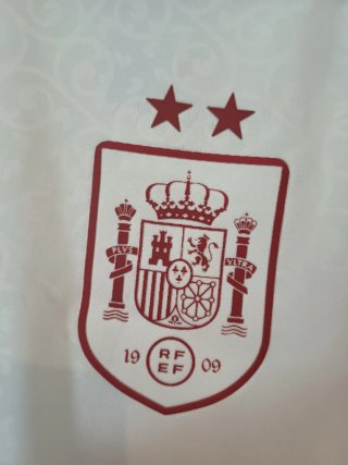 Camiseta España Adidas Blanca