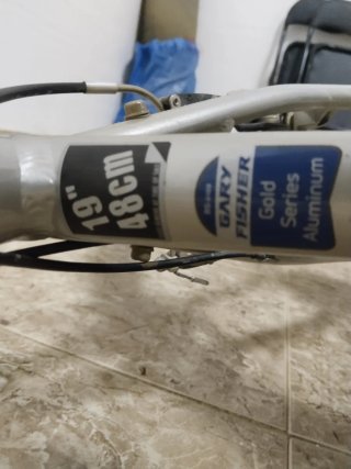 Bicicleta Gary Fisher Marlin Azul/Plata,19"