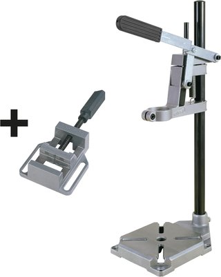 Soporte Taladro Wolfcraft Profesional + Mordaza
