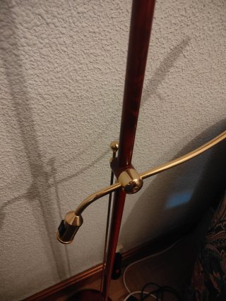 Lampada da terra vintage