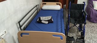 Cama hospitalaria eléctrica