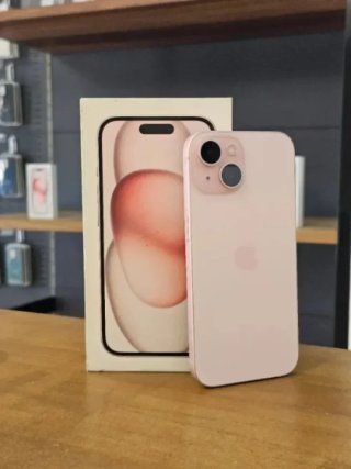 IPHONE 15 128GB ROSA BATE. 100%