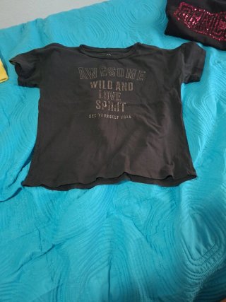 Lote 5 camisetas niña T.12+