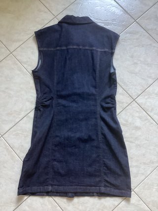Vestito donna Zara Jeans Blu Taglia XL