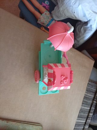 Carrito de palomitas y dulces