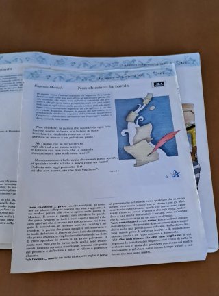 Libro di antologia "Seconda stella a destra"