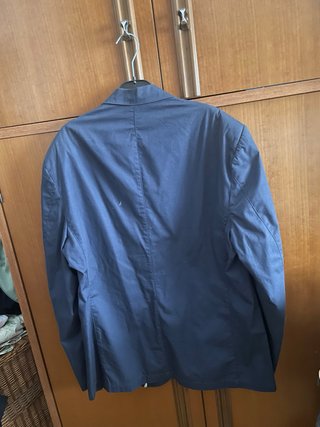 Giacca uomo cotone blu taglia XL