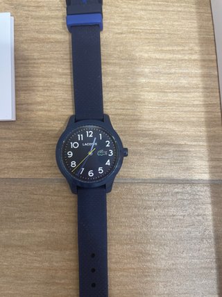 Reloj Lacoste Negro y Azul
