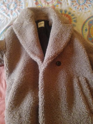 Abrigo Zara Negro Talla S