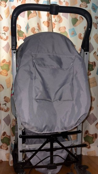 Silla de paseo plegable gris tuc tuc