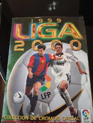 Álbum Liga 99-2000 1ª División LFP Completo