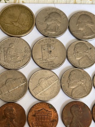Monedas Americanas Varias