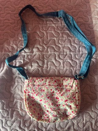 Bolso tela infantil mariposa