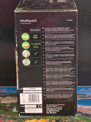 Braun Multiquick M 1000 Batidora de mano