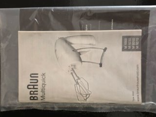 Braun Multiquick M 1000 Batidora de mano