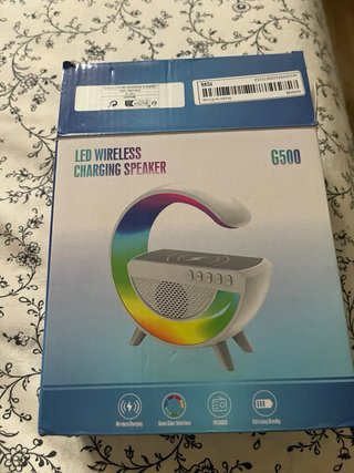 Altavoz Bluetooth Lámpara LED 7 Colores
