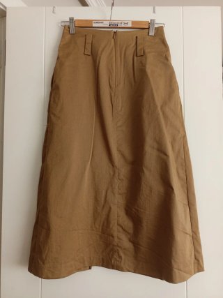Gonna midi Zara cammello taglia S