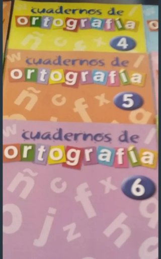 Cuadernos de Ortografía (8 U)