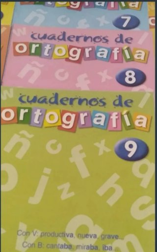 Cuadernos de Ortografía (8 U)