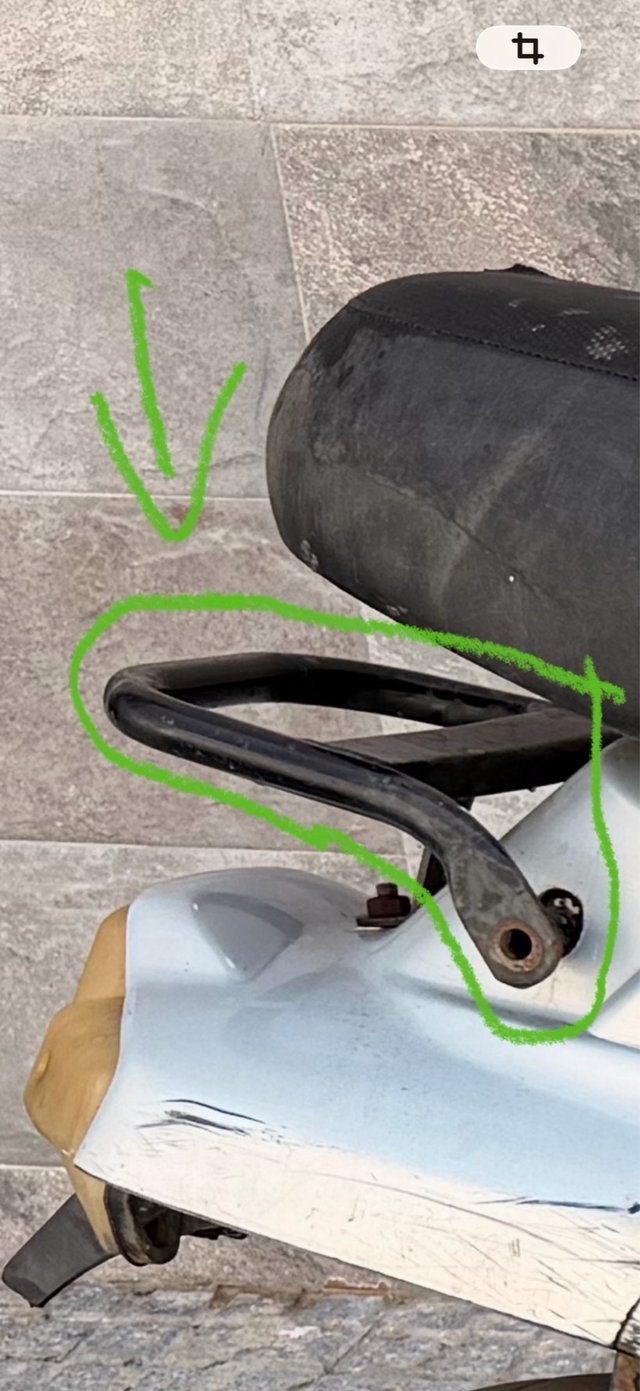 Porta bultos Yamaha Booster