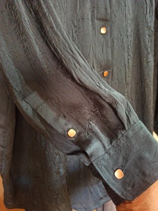 Camisa Zara Verde Oliva Talla M