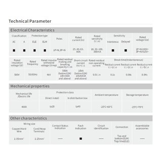 Diferencial Superinmunizado 4P 40A 30mA Tipo A