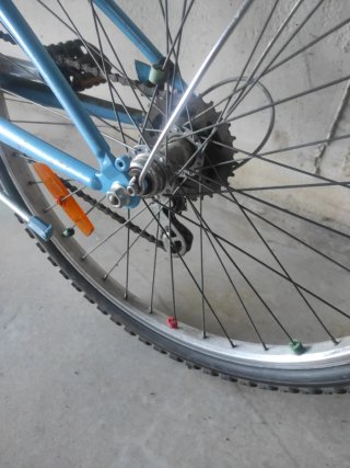 Bicicleta Decathlon 24 Blu