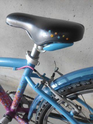 Bicicleta Decathlon 24 Blu