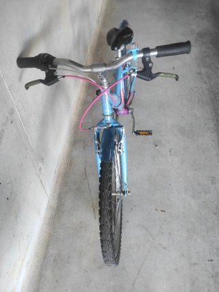 Bicicleta Decathlon 24 Blu