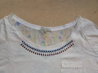 Camiseta JOCAVI multicolor/blanca