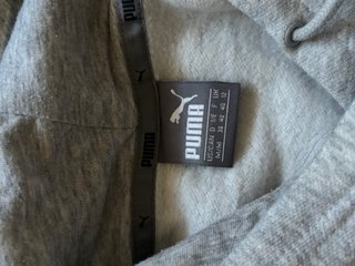 Sudadera Puma gris mujer