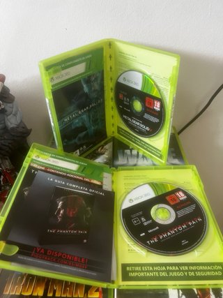 Bundle lote Metal Gear Solid V Xbox 360 pal españa