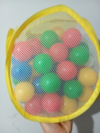 Bolsa de pelotas infantiles