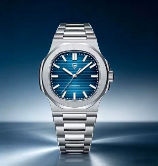 Reloj Automático Hombre Esfera Azul