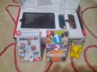 Nintendo Switch V2 + NBA 2K18 + Switch 2
