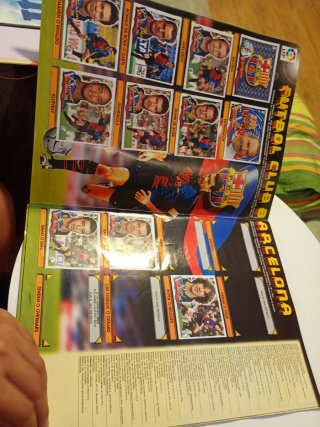 Álbum Liga 2000-2001 LFP INCOMPLETO