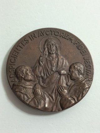 Medalla Vaticana de 1931 Rerum Novarum Bronce