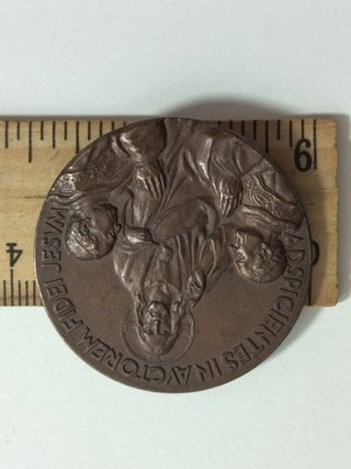 Medalla Vaticana de 1931 Rerum Novarum Bronce