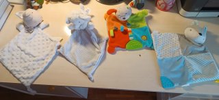 Doudou/Dudú para bebés, 3€ cada
