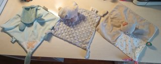 Doudou/Dudú para bebés, 3€ cada