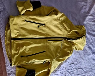 Giubbotto da escursionismo giallo Quechua