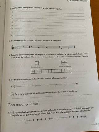 Libro de trabajo Música Clave A - 1.º ESO: 1º ESO