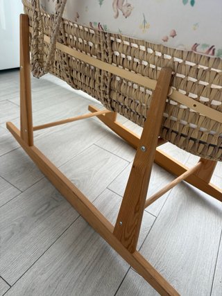 Moisés Cuna Bebé Madera
