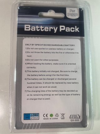 Batería PSP 3.6V 3600mAh