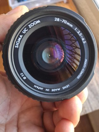 Sigma  28-70mm f/3.5-4.5 sony minolta Montura A.