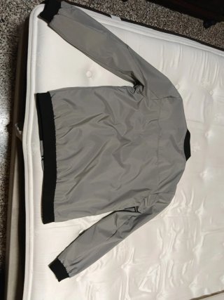 Chaqueta NASA gris hombre
