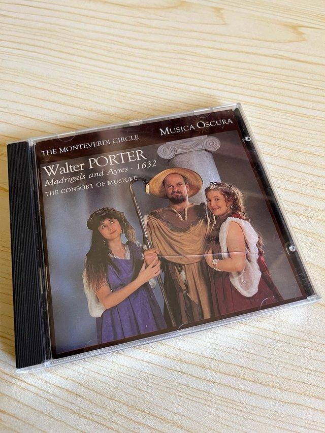 CD Walter Porter Madrigals and Ayres 1632