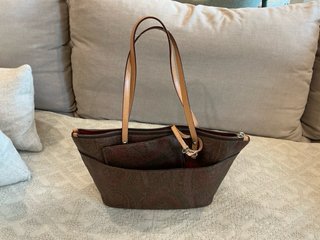 Bolso Etro Piel Marrón Multicolor